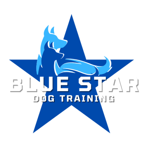blue star dog training logo